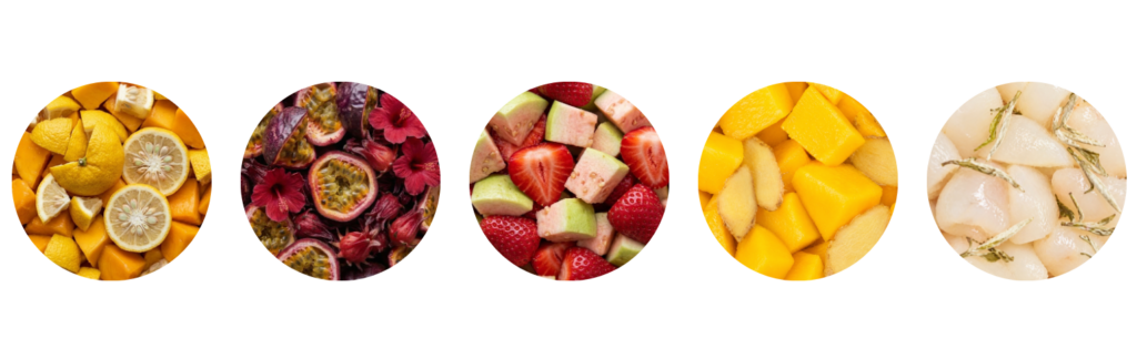fruity exotic flavor combinations